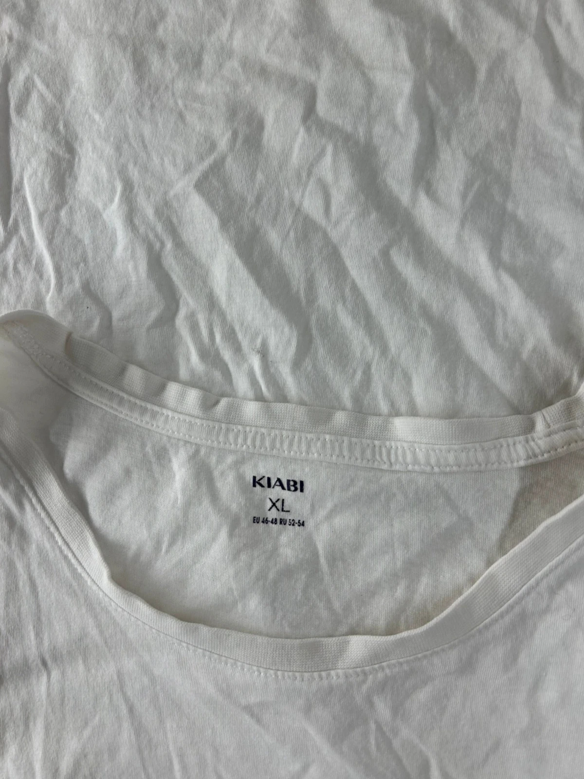 Set van 2 witte tanktops kiabi maat xl – photo 4